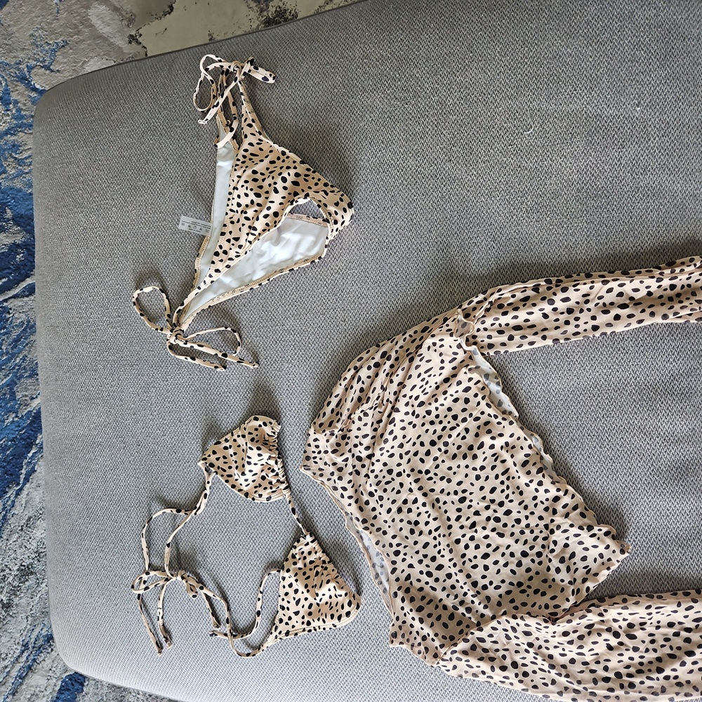 Bathing suit with top